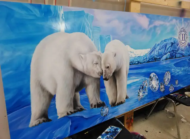 Hand-painted mural by Dongbai Murals 20